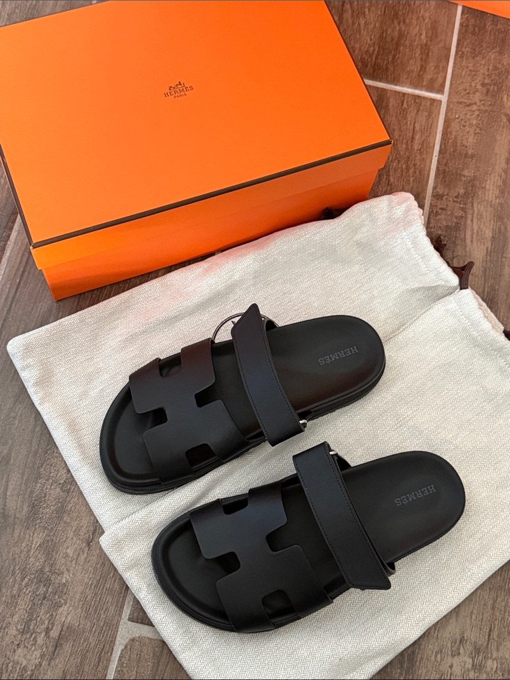 Hermes Chypre sandal 38